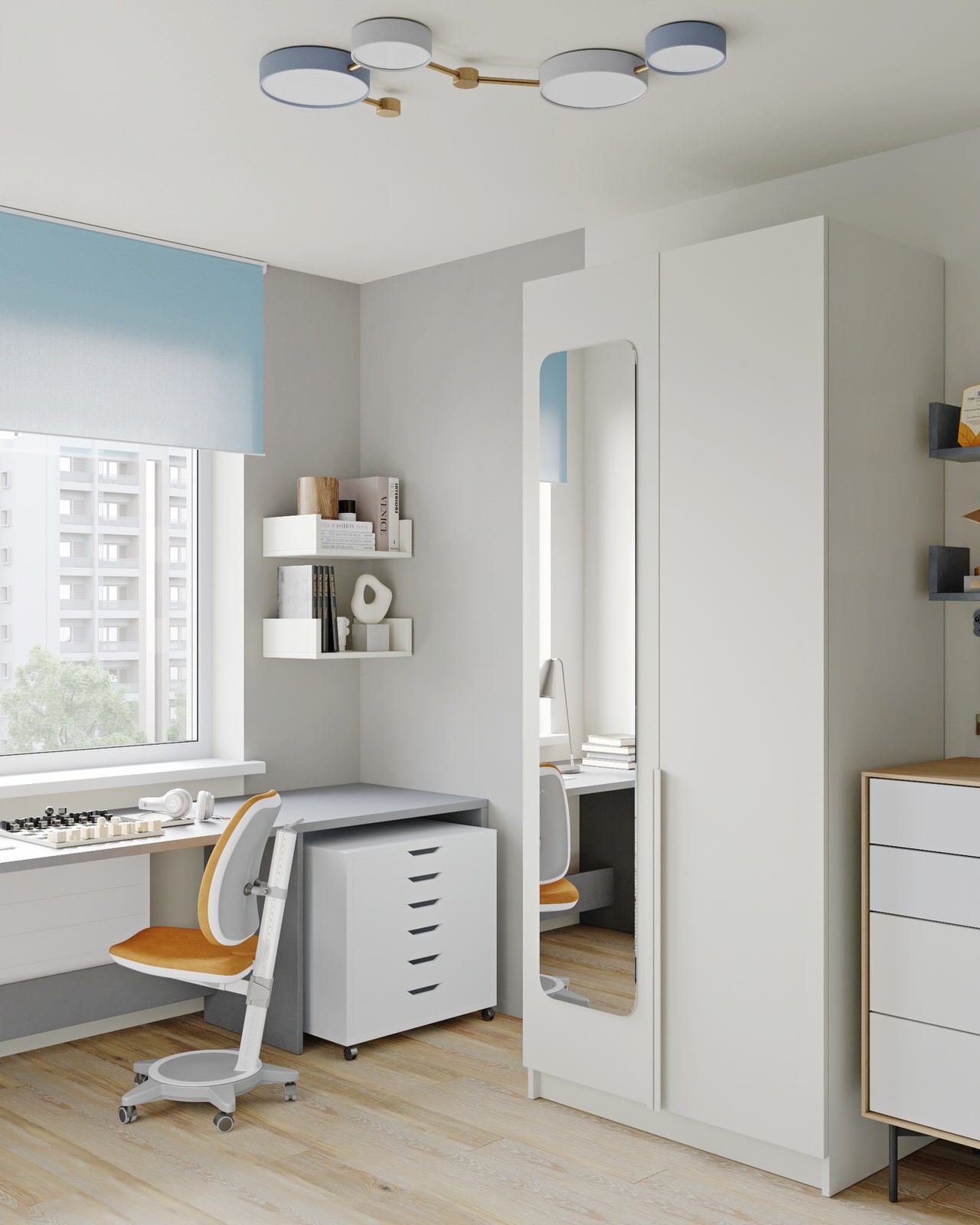 3-х комнатная квартира в ЖК Новоорловский 73 м.кв