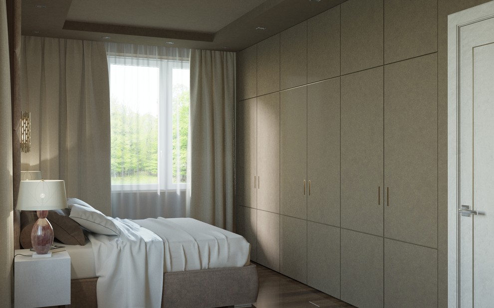 Обложка проекта: СПАЛЬНЯ В ТЕПЛЫХ ТОНАХ