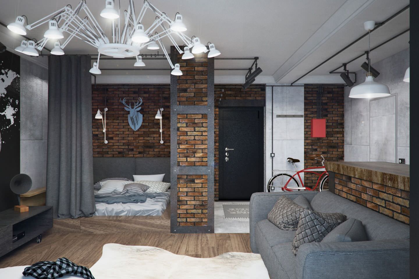 Интерьер квартиры в жилом комплексе «Александровский квартал»