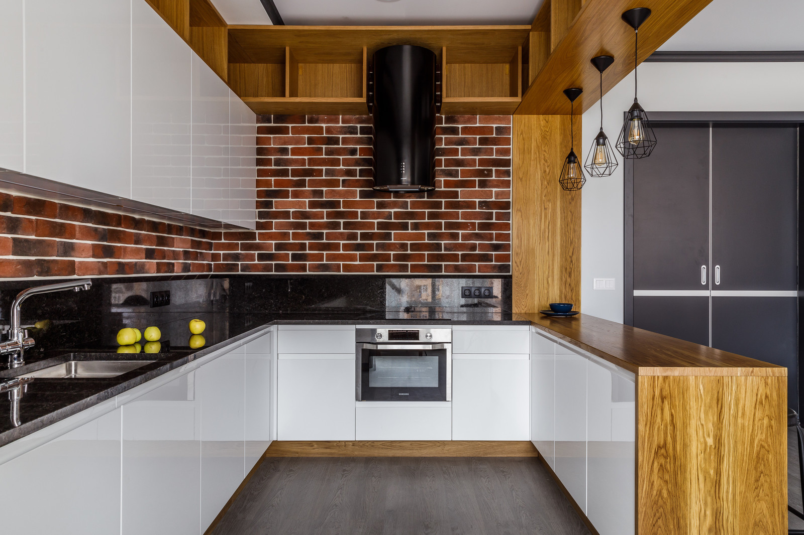 Кухонный гарнитур в стиле лофт