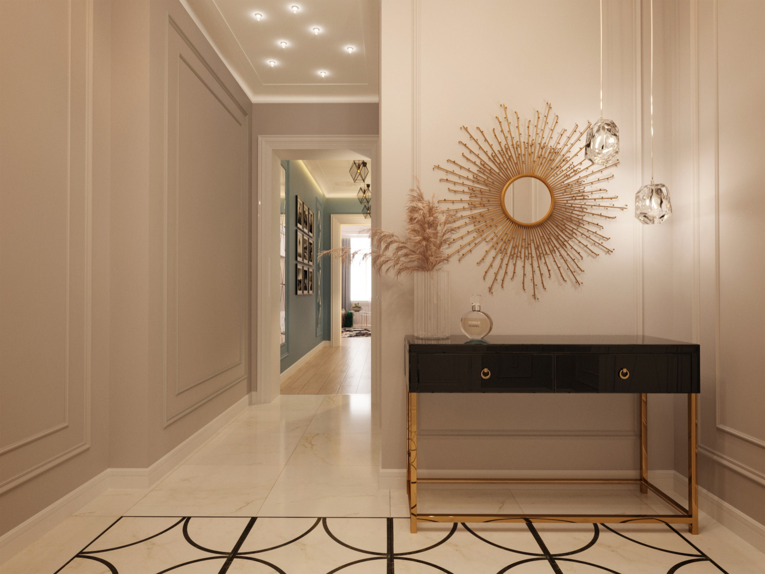 Дизайн проект квартиры для современной семьи