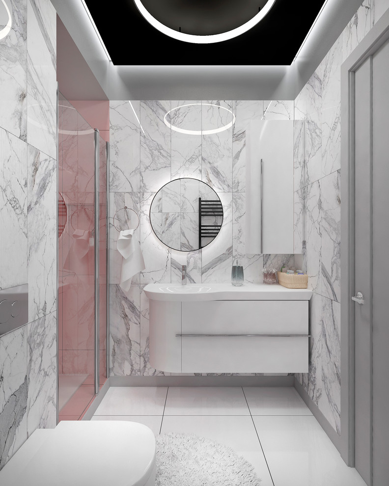 Квартира в сером цвете