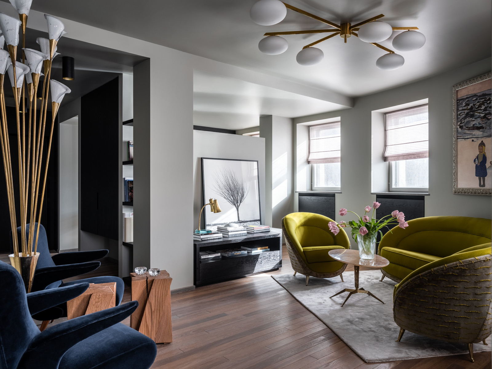 ПОЛУКРУГЛАЯ КВАРТИРА В ДОМЕ 1933 ГОДА