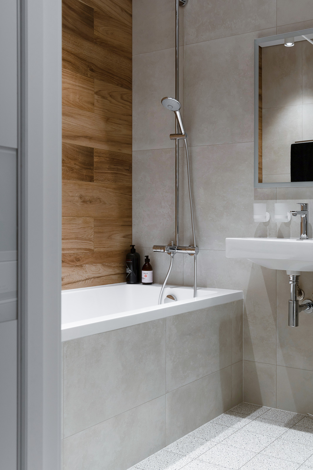 Реализованный дизайн проект квартиры ЖК "Академический"