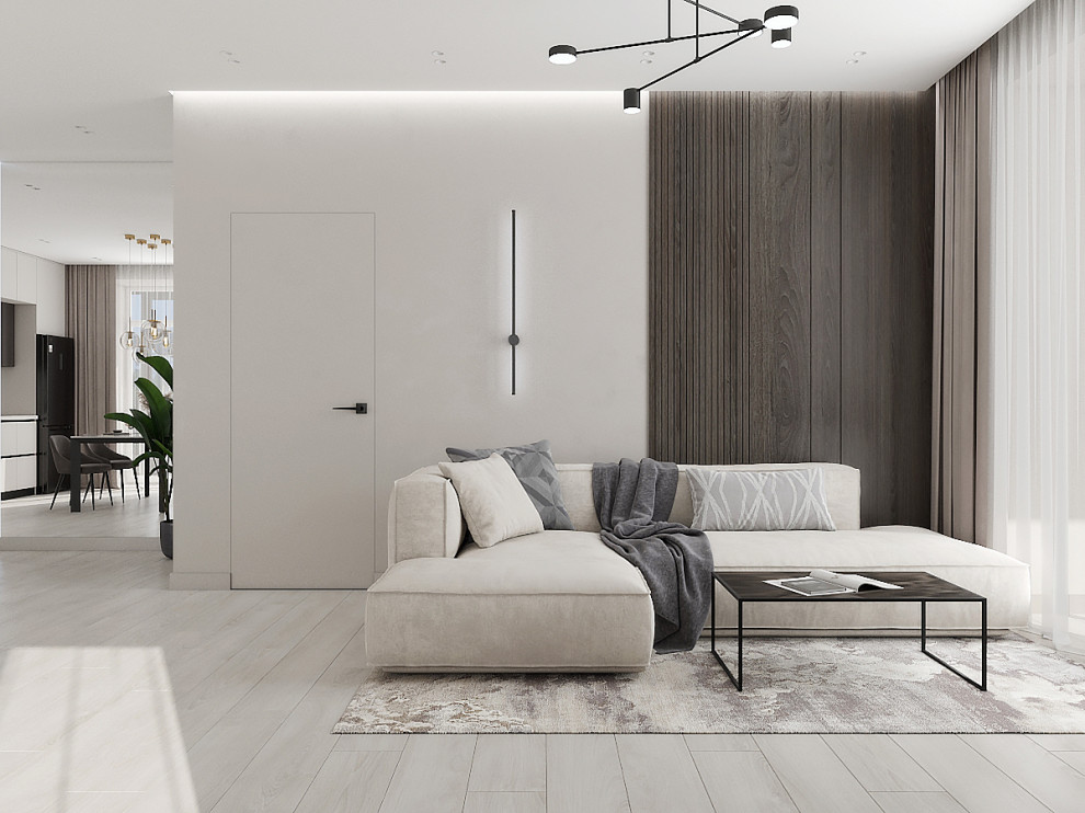 Обложка проекта: Двухкомнатная квартира в ЖК Скандис