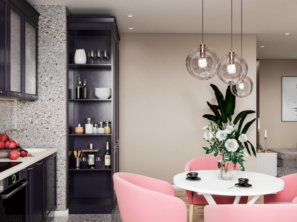 Обложка проекта: Дизайн - проект двухкомнатной квартиры 64,8 кв.м. в г. Москва