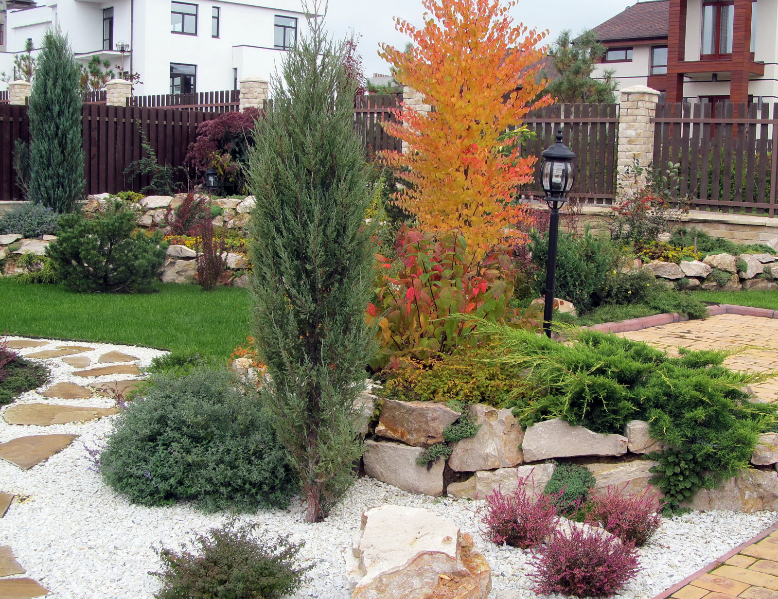 Подпорные стены из валунов