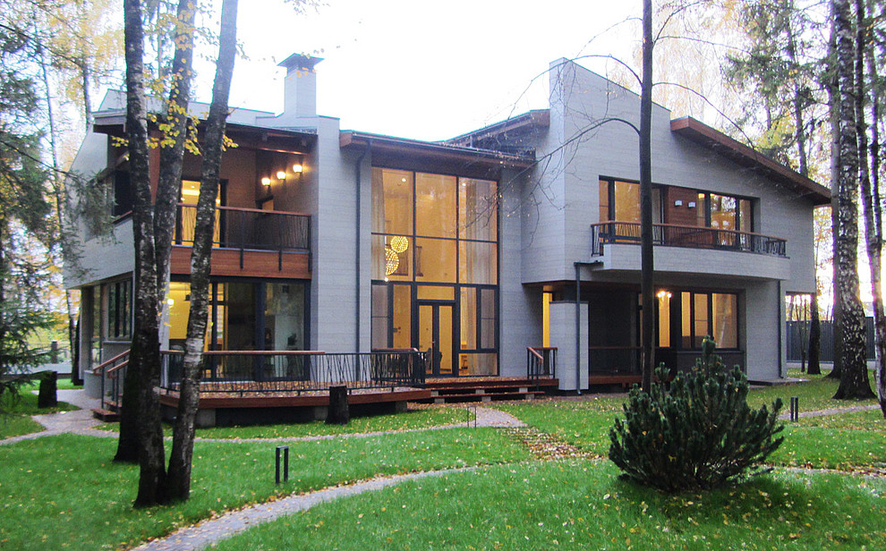 Проект частного жилого дома 500м2  2015г