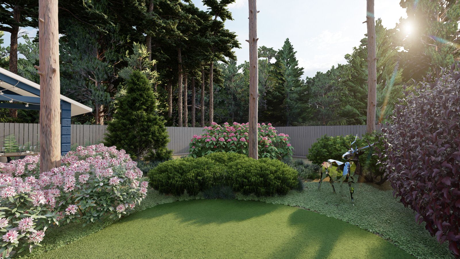 Под сенью сосен