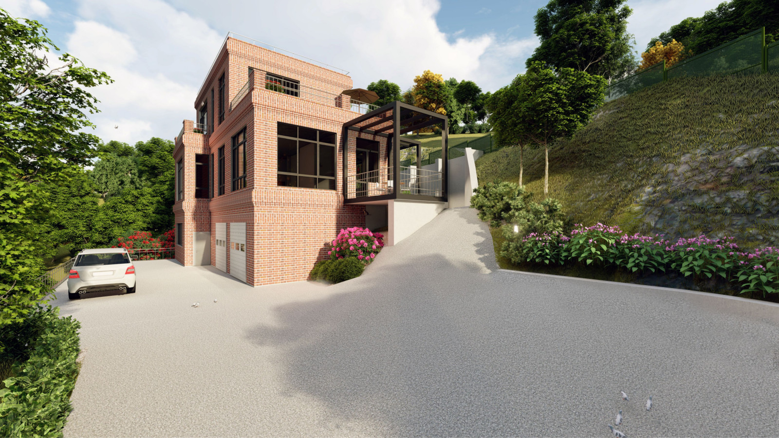 Коттедж в современном стиле в Приморском крае