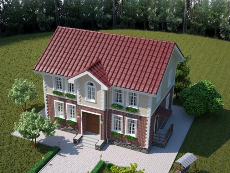 Проект индивидуального жилого дома "Достоевский"