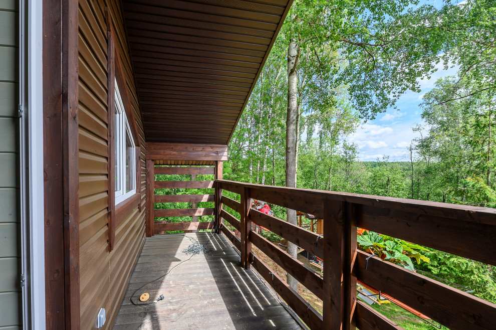 отделка дома их каркаса