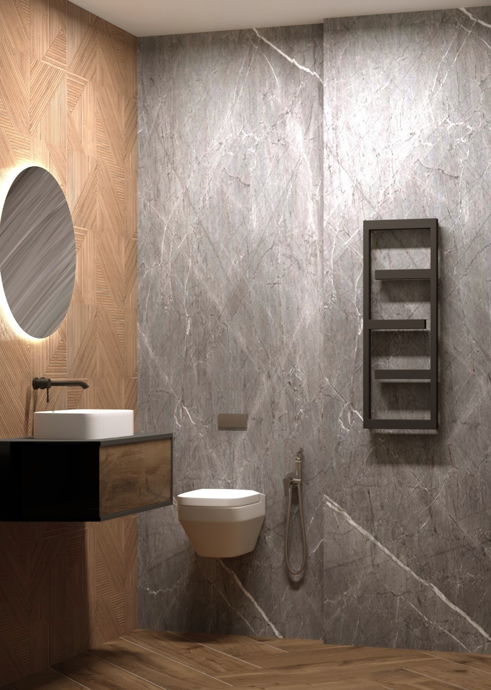 Дизайн проект квартиры в ЖК "Огни Залива"