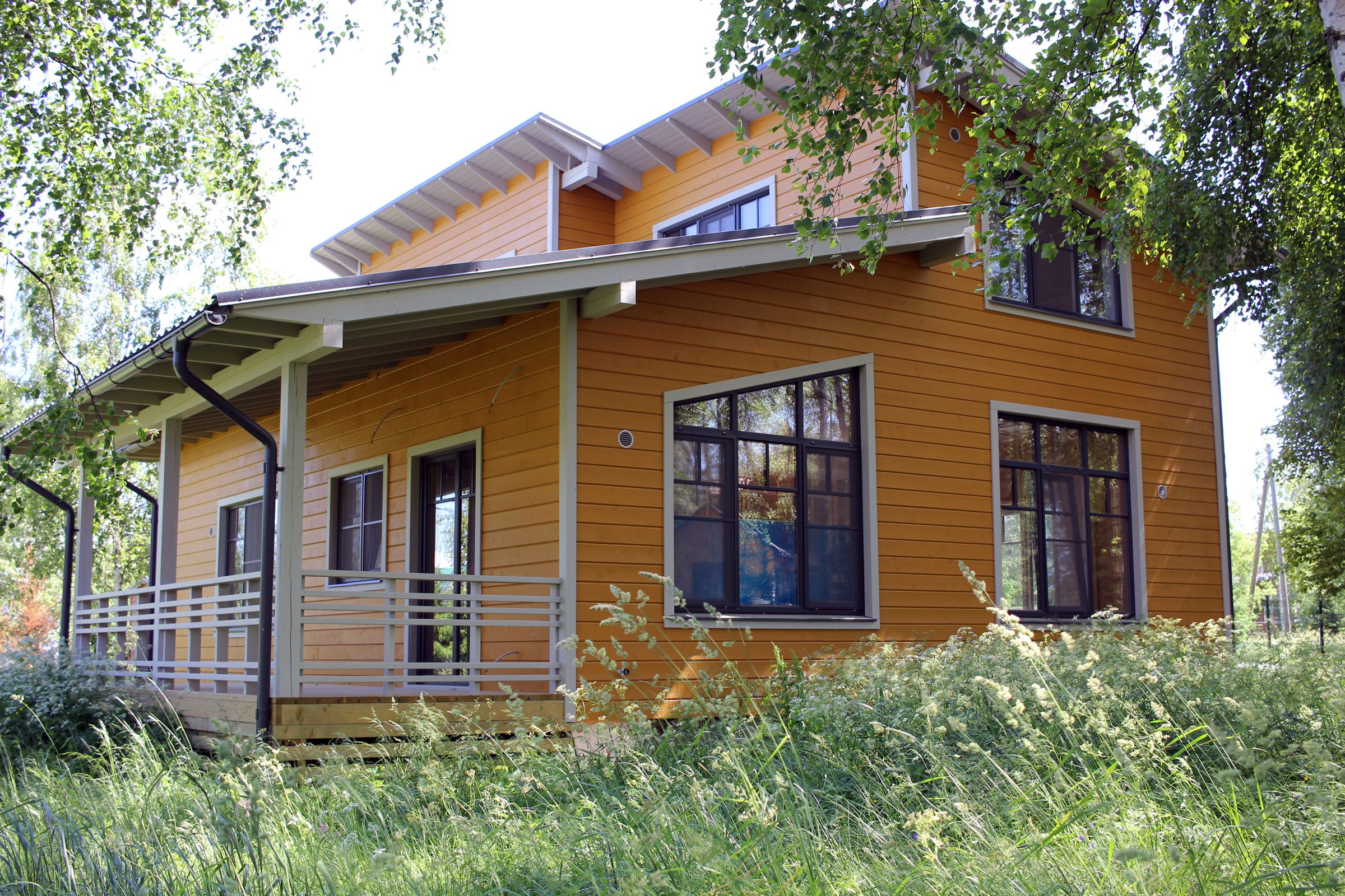 Деревянный каркасный дом