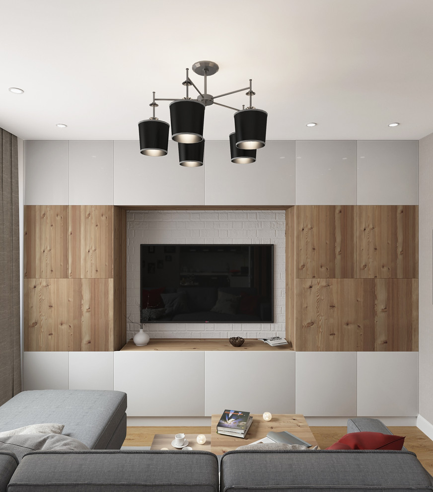 Дизайн-проект двухкомнатной квартиры "Жемчужина Зеленограда"