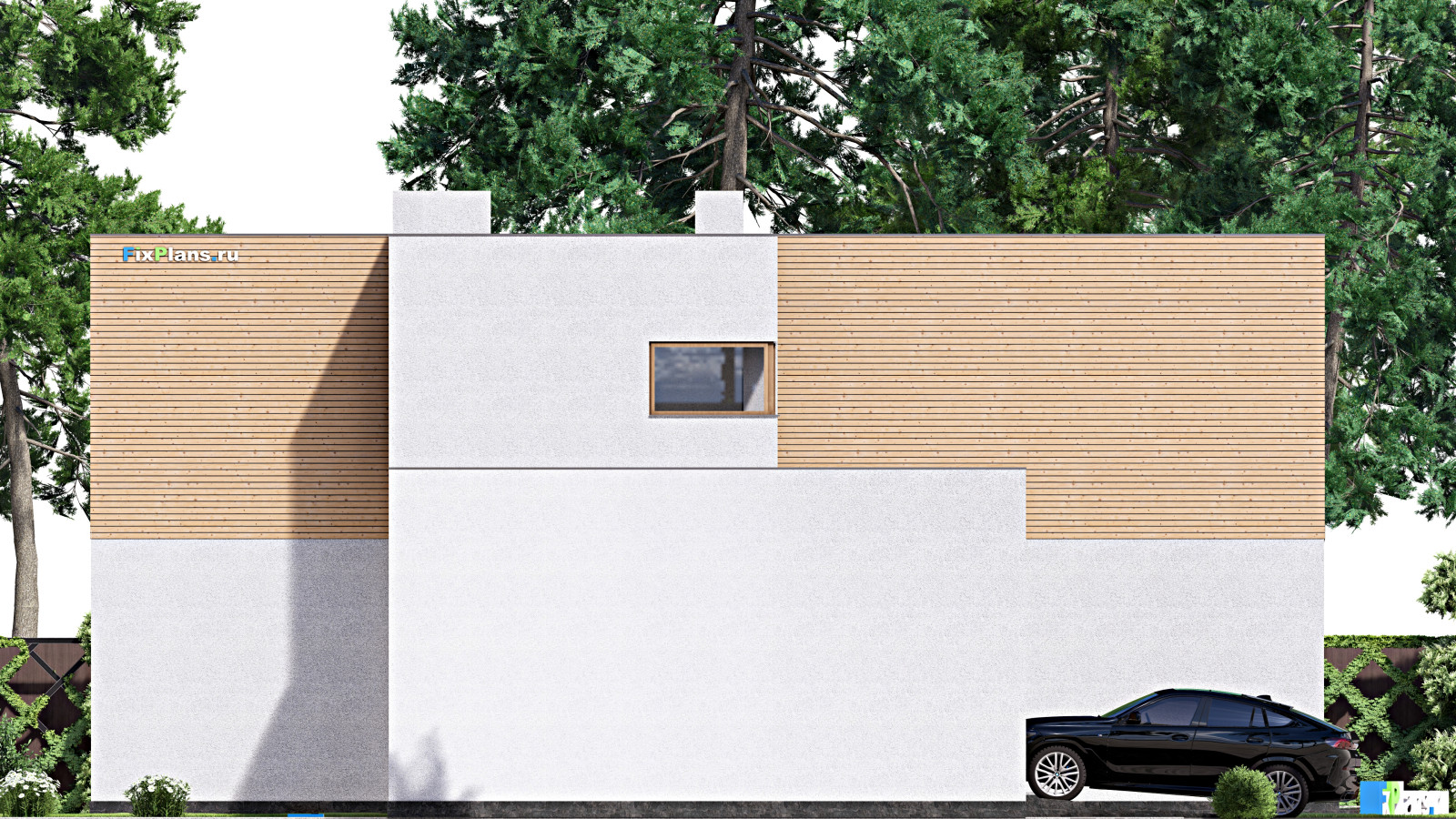 Проект двухэтажного дома 16х24 м S333м2 F-16658