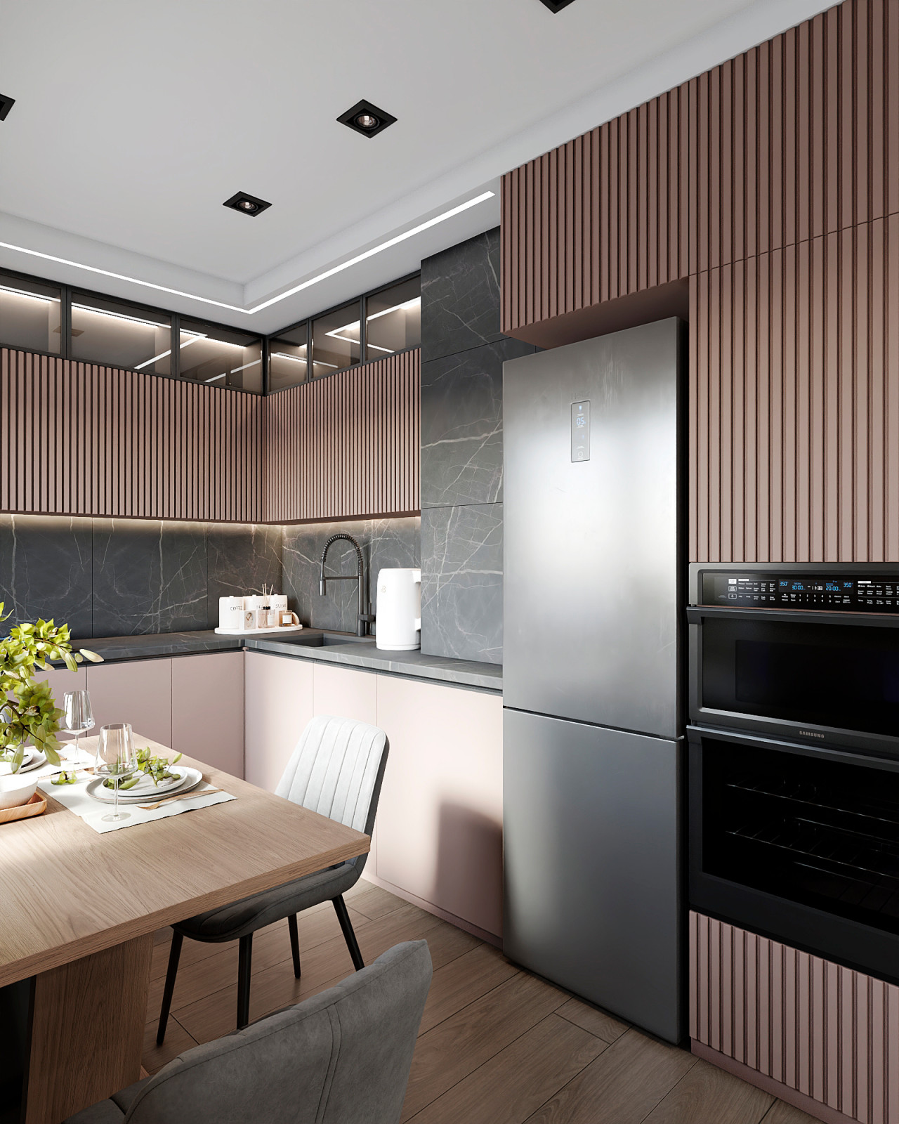 Проект интерьера в современной классике