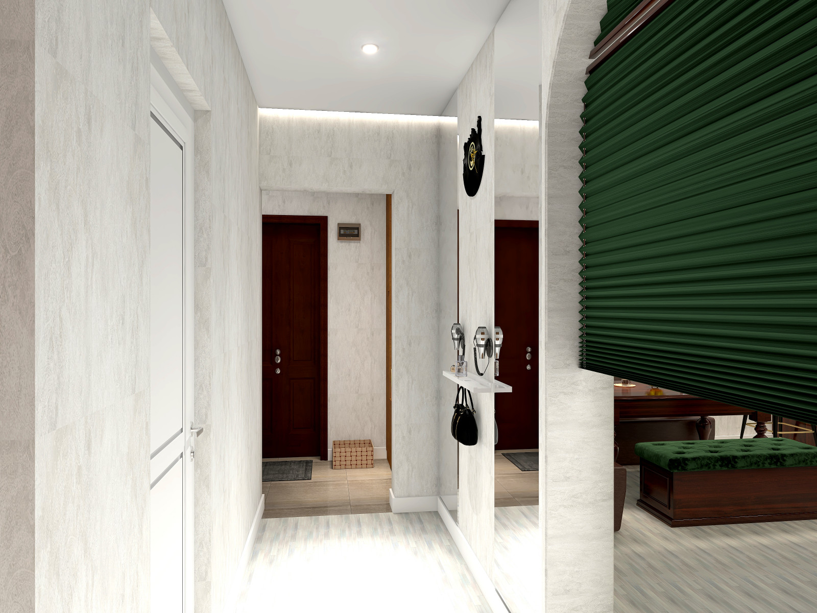 Дизайн проект коммерческого помещения с авторским надзором Сауна "Fun"