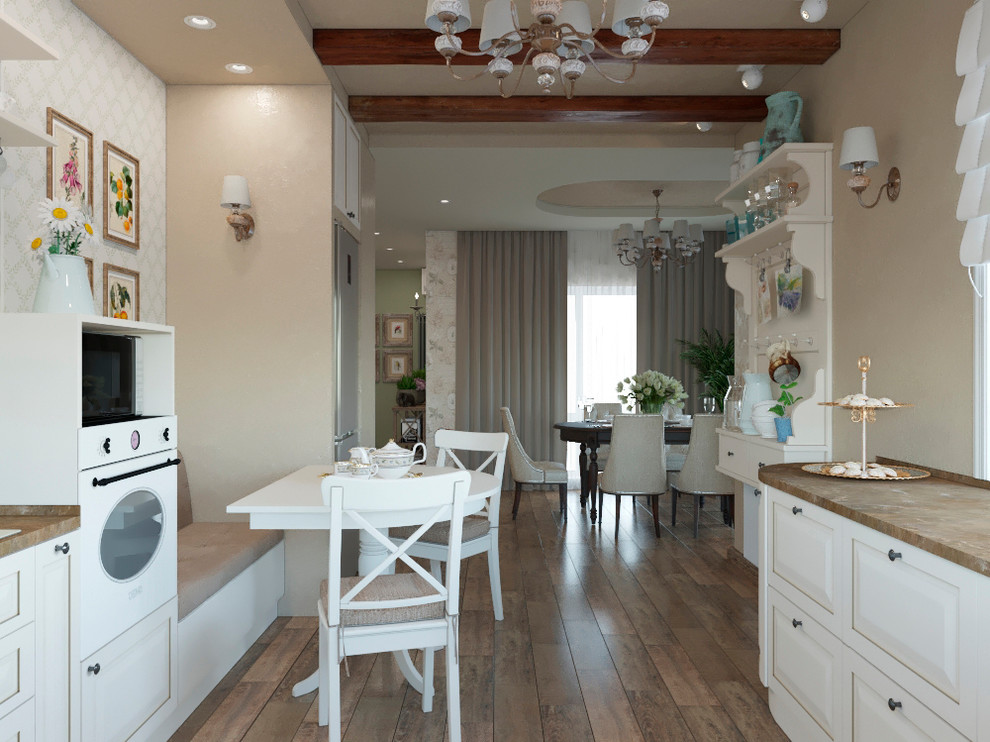 Коттедж в стиле кантри в городской черте