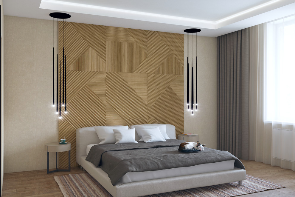 Обложка проекта: Спальня с буазери