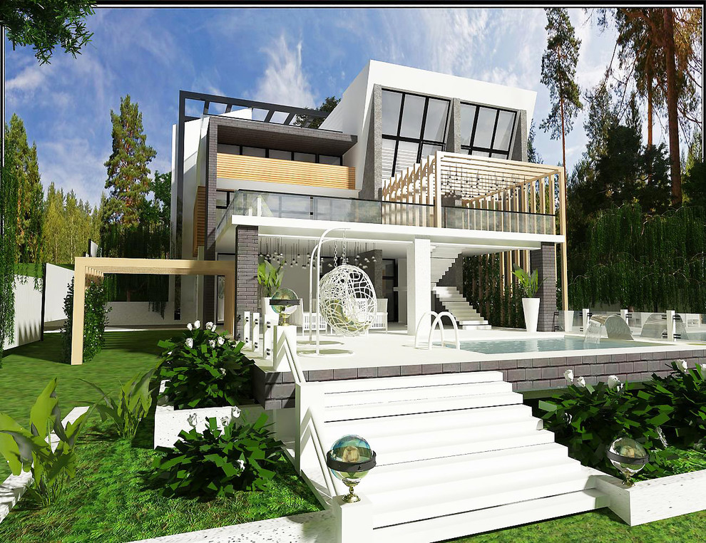 Частный дом в пригороде Нижнего Новгорода