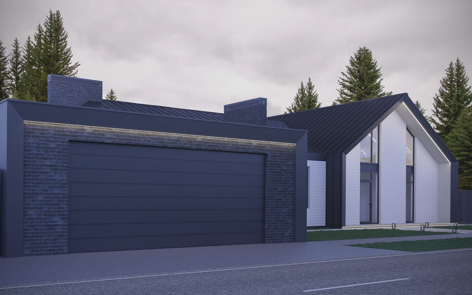 Дом в стиле BarnHouse (БарнХауз)