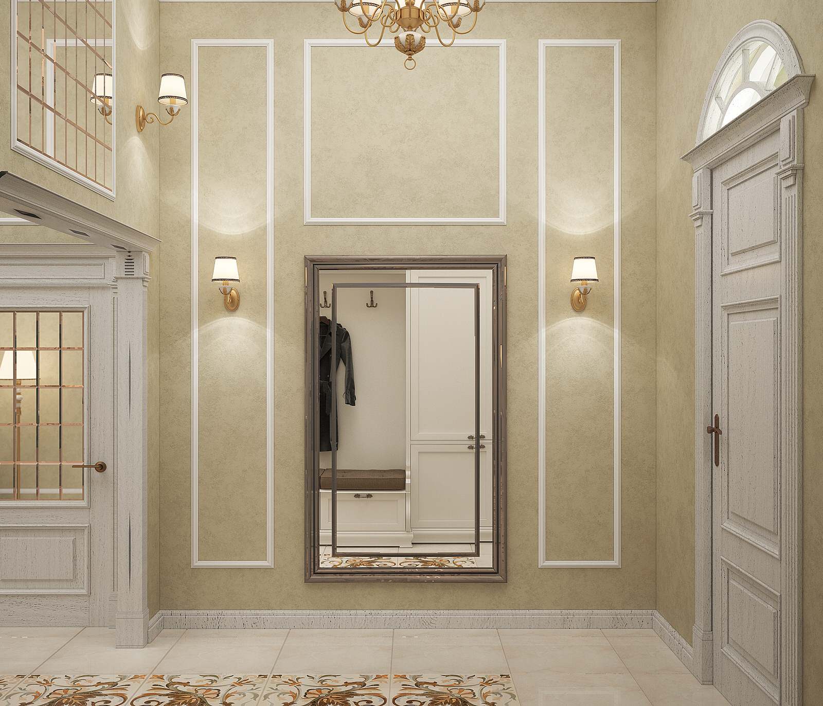 Дизайн интерьеров особняка.Классика