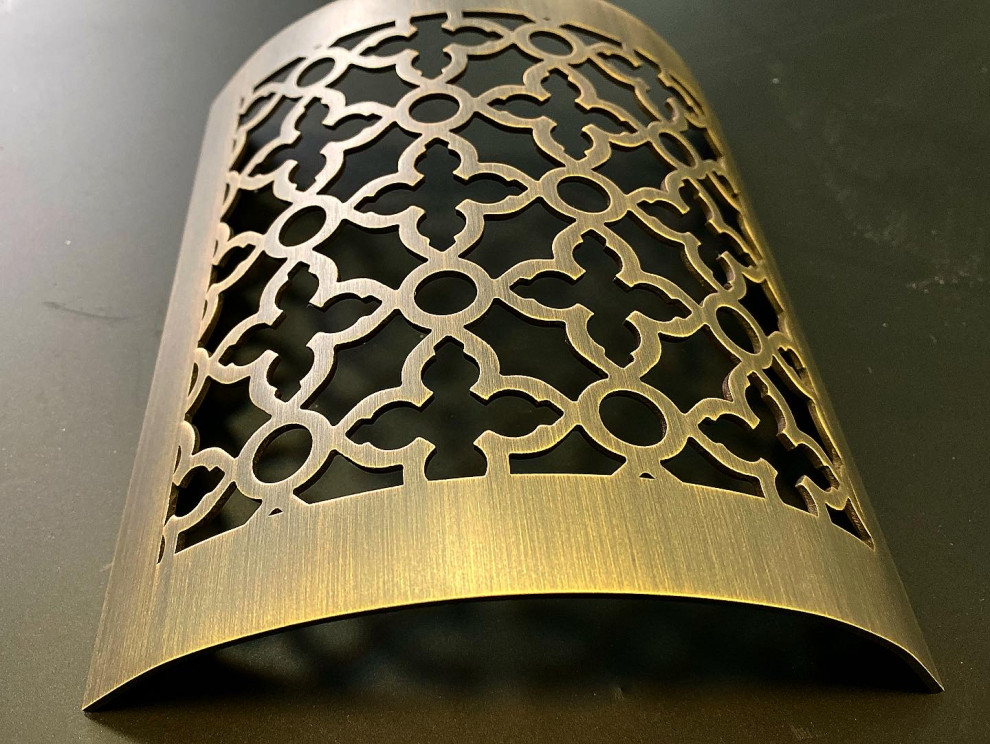 Декоративные радиусные решетки Вентиляции