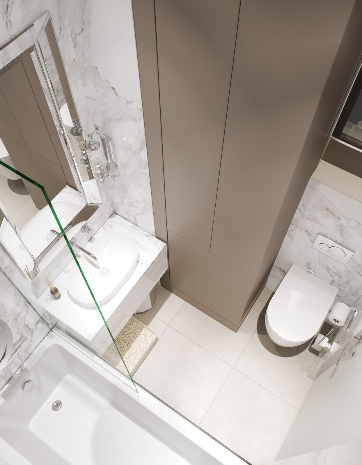 Квартира на Ленинском проспекте, 48 м²