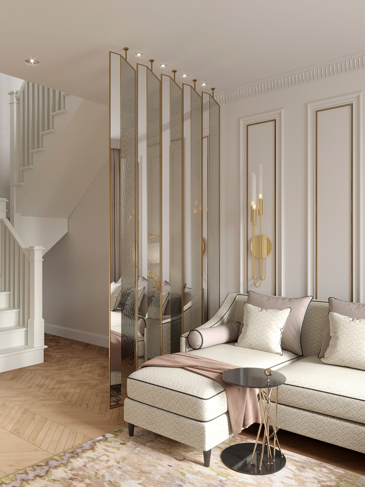 Проект двухуровневой квартиры на ул.Тверская