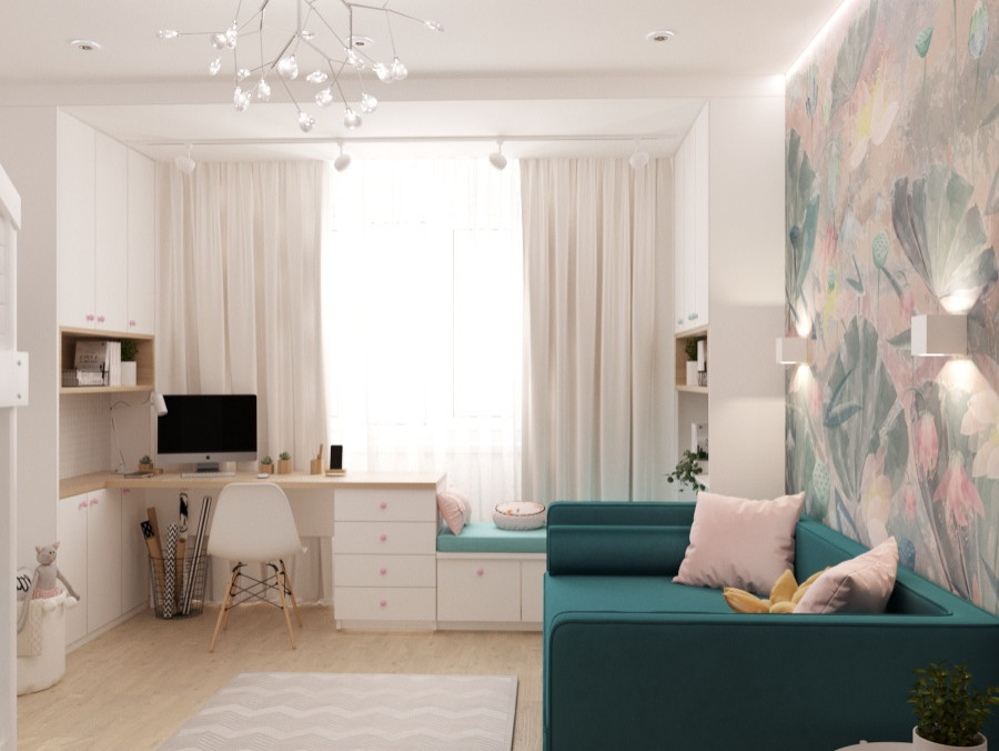 Детская для девочки г. Щёлково S=18 ка.м.