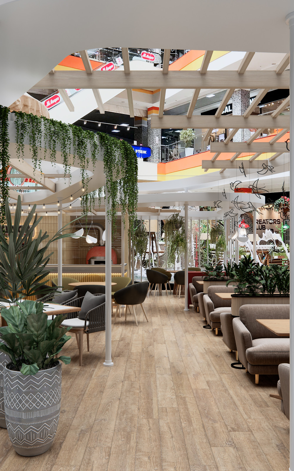 Обложка проекта: Дизайн интерьера кафе