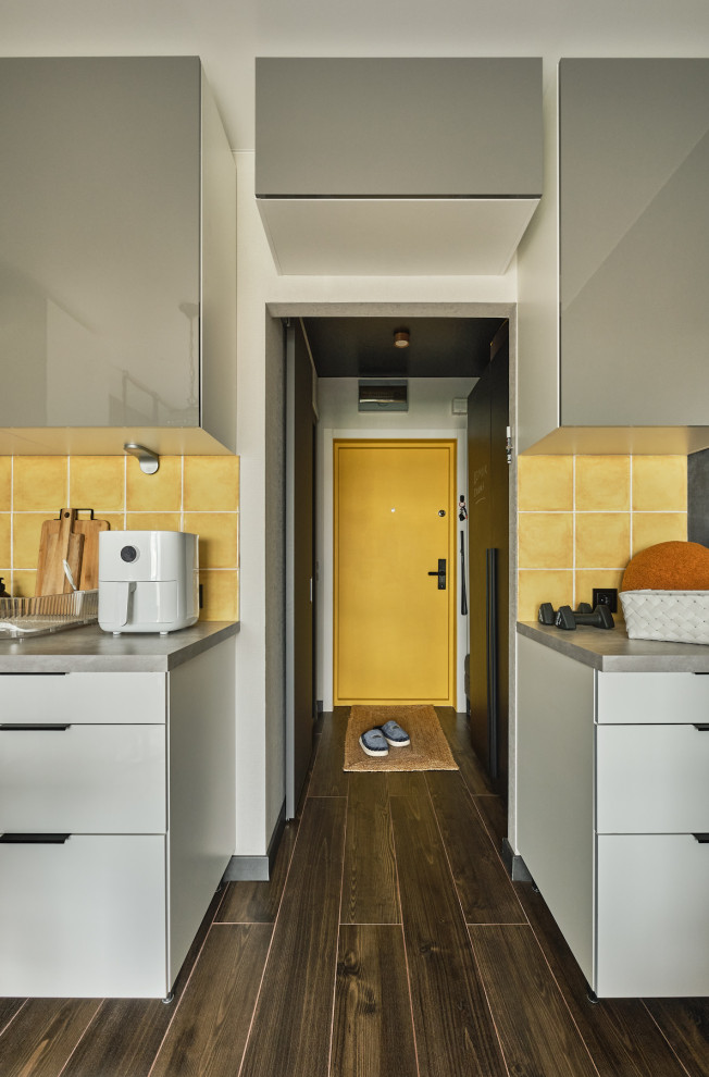 Интерьерная съёмка студии 19 кв.м. на Братиславской (Москва)