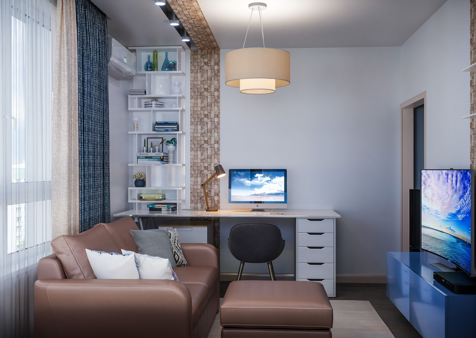 Дизайн квартиры в ЖК Ривер Парк