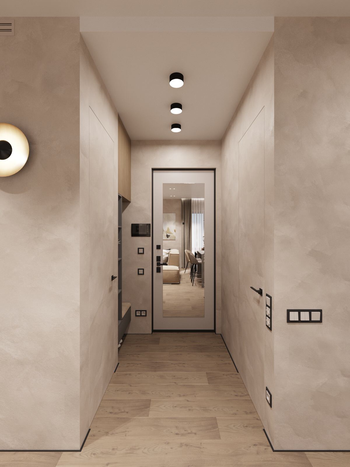 Дизайн-проект для 3-х комнатной квартиры в Москве