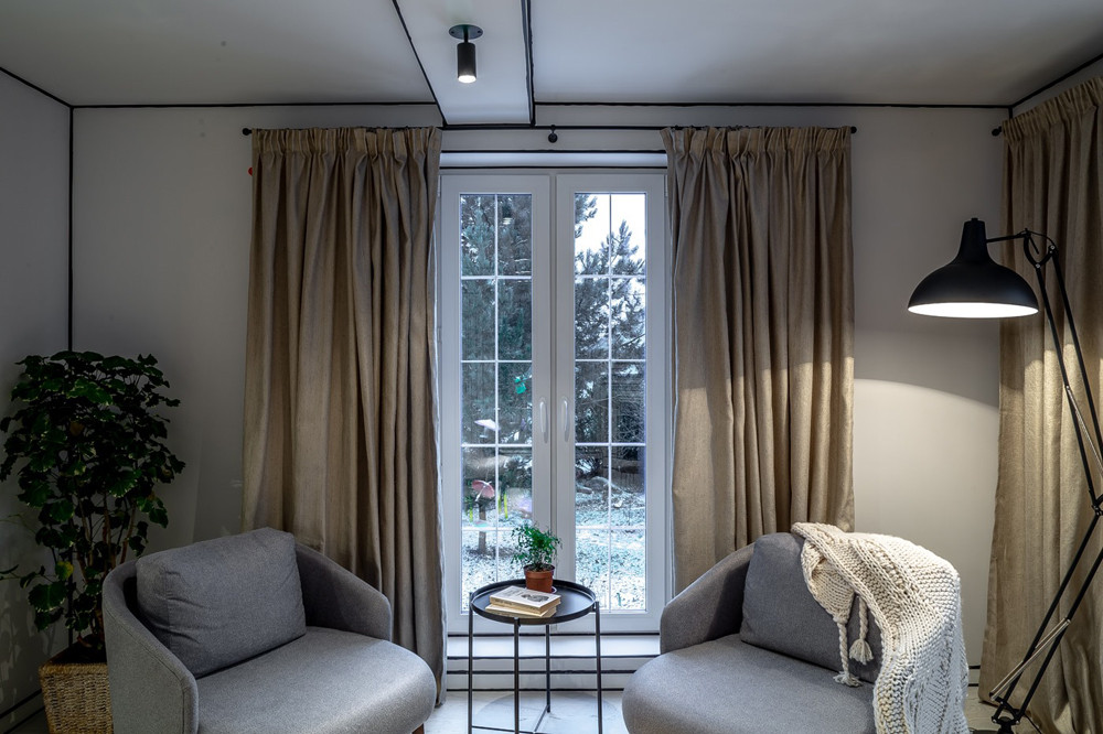 Проект недели: Черно-белая гостиная, как эскиз для будущей жизни