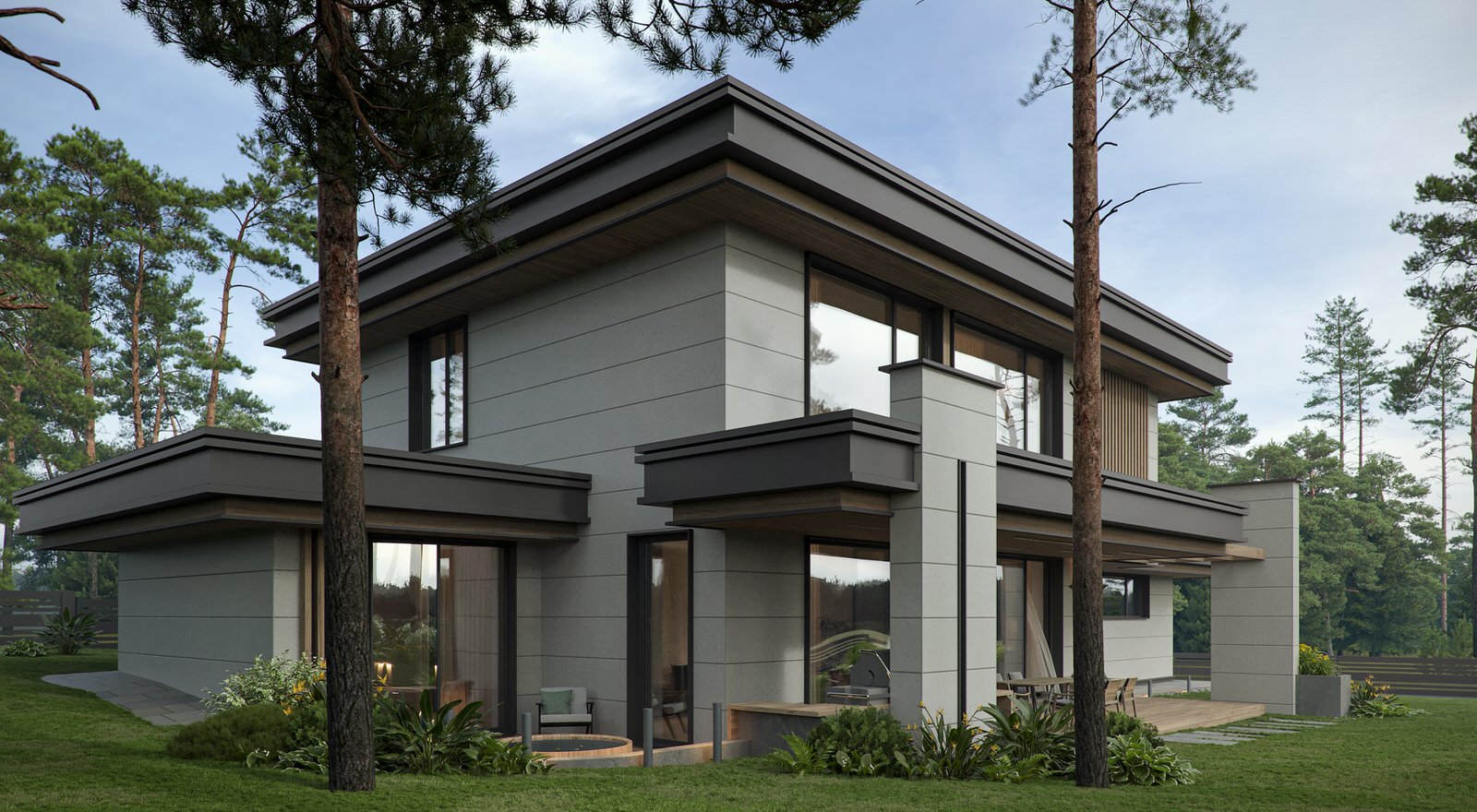 Дом с купелью