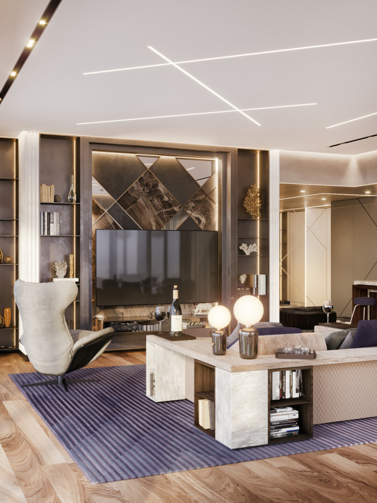 Apartments in the skyscraper «OKO»