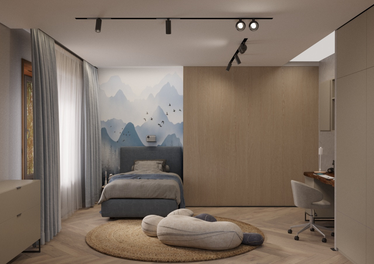 Интерьер загородного дома