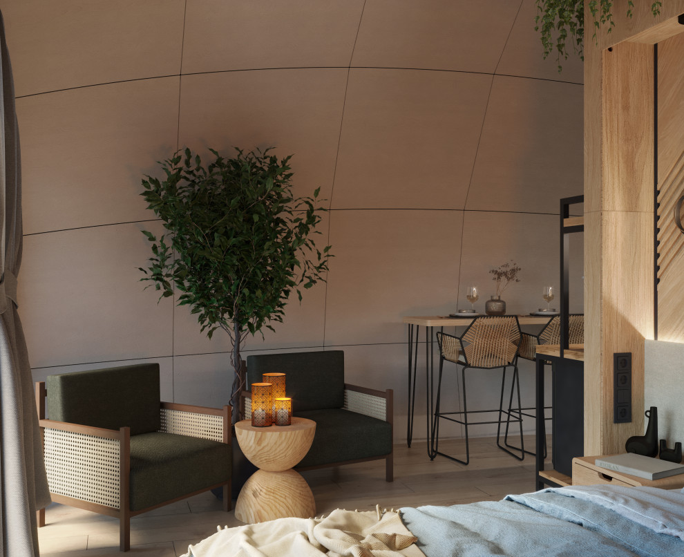 Купольные домики, интерьер отеля