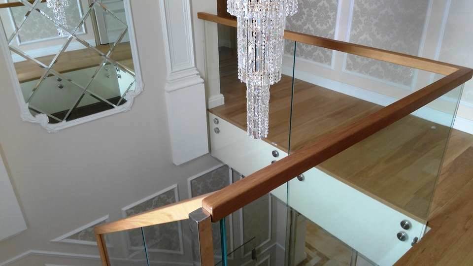 Самонесущие ограждения из стекла Маршаг