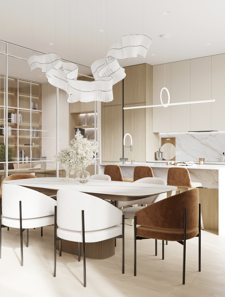 Современный дизайн квартиры в ЖК River Park