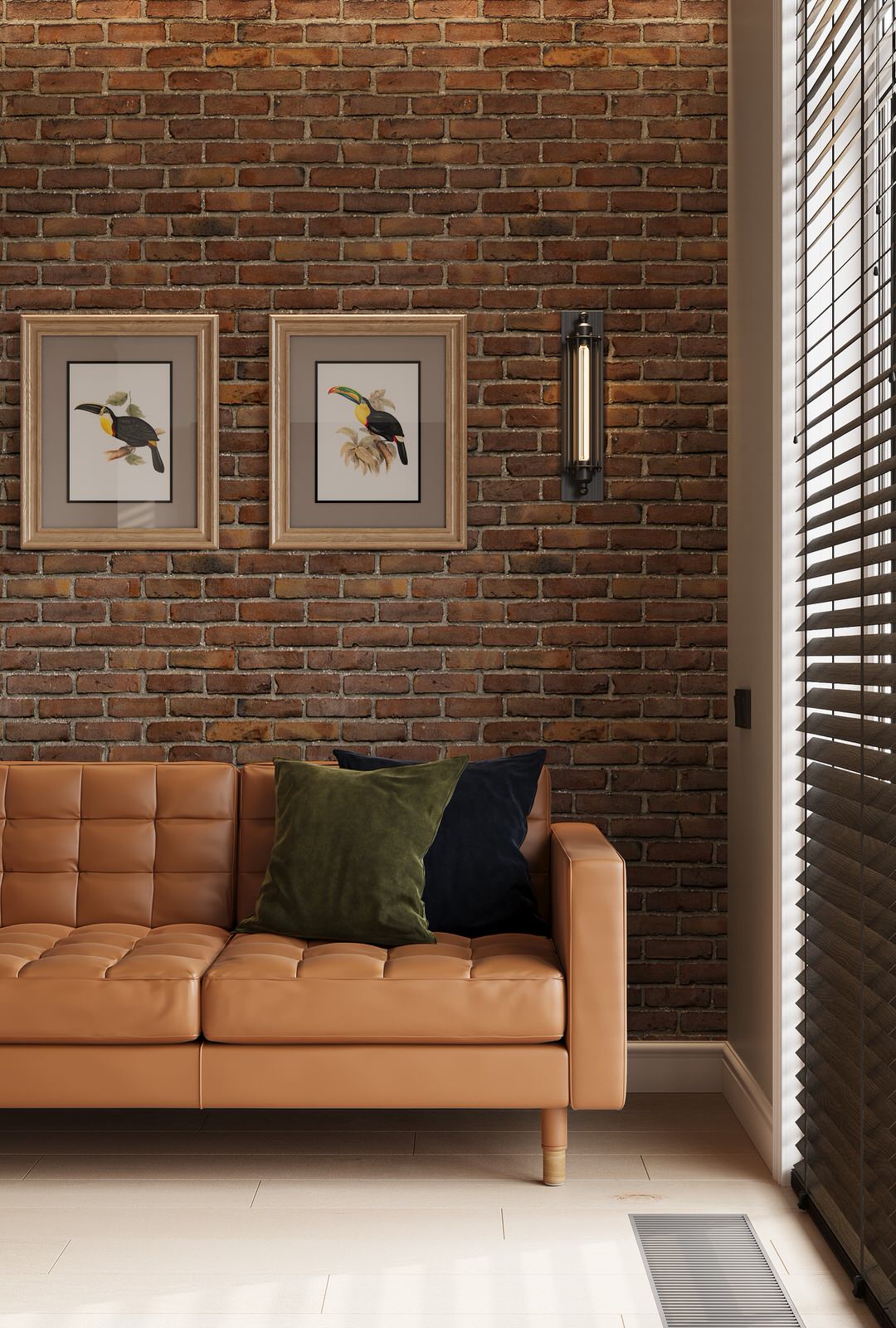 Дизайн-проект квартиры 60 кв.м в  стиле Петербургский Лофт