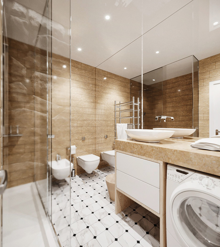 Двухкомнатная квартира (65м2)