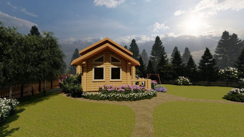 Хвойный  сад