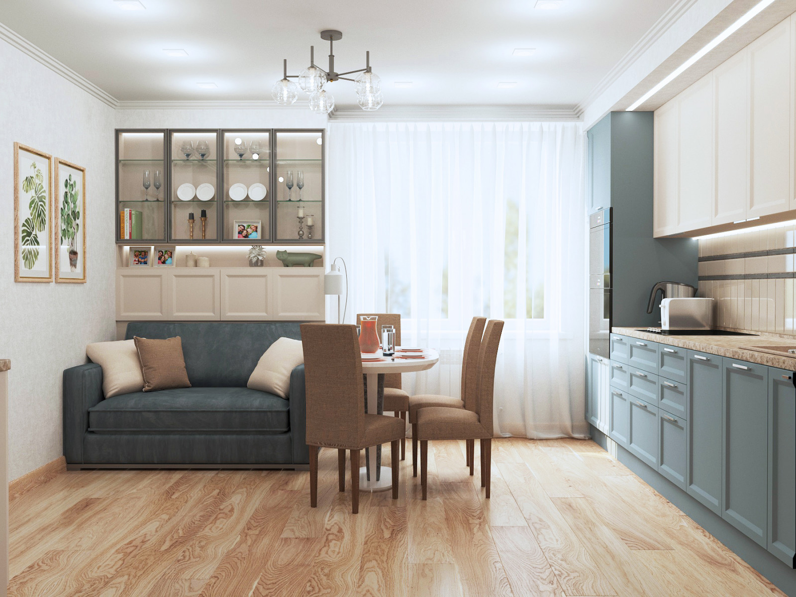 Обложка проекта: Трехкомнатная квартира