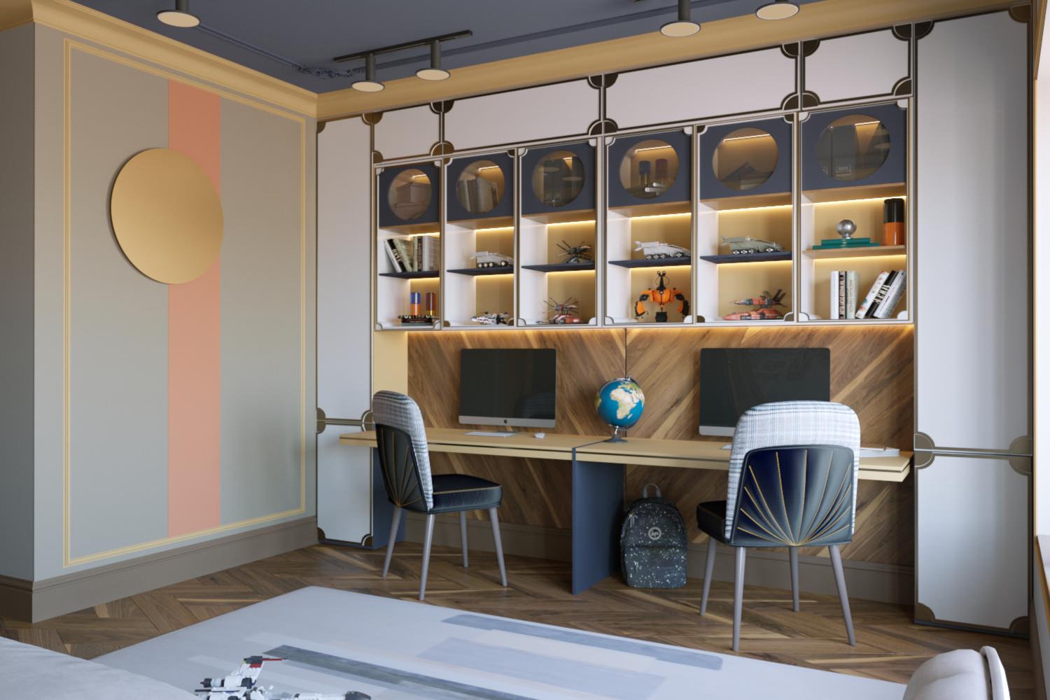 Интерьер коттеджа в "Гринвиль-парк"