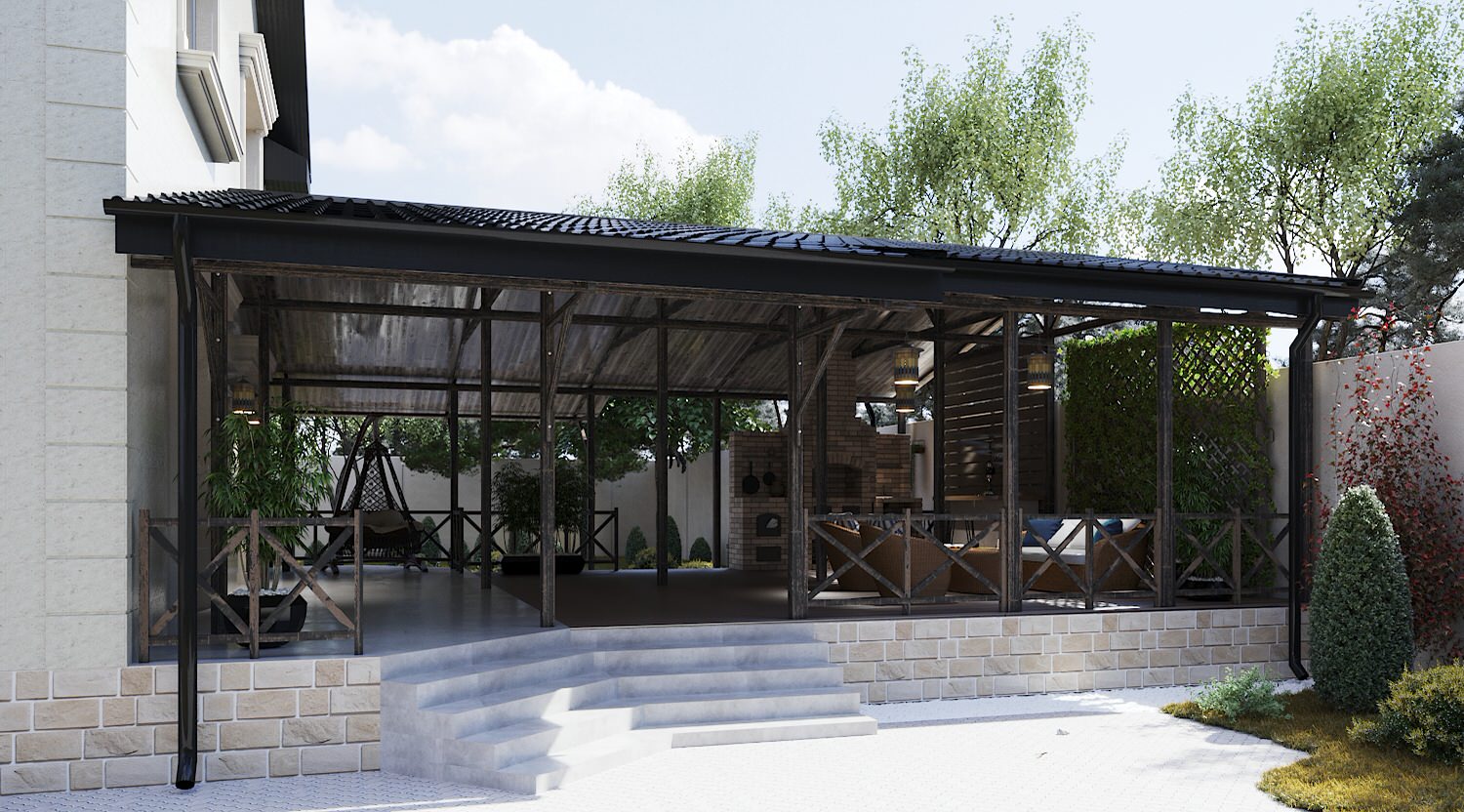 дизайн-проект террасы