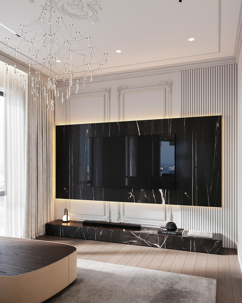 Дизайн проект в ЖК Павелецкая Сити 3 комнаты