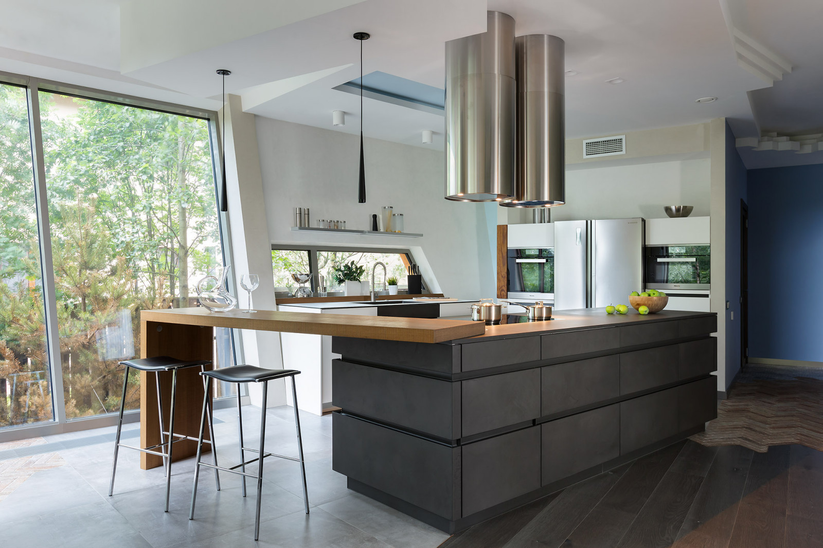 Кухня LEICHT в загородном доме